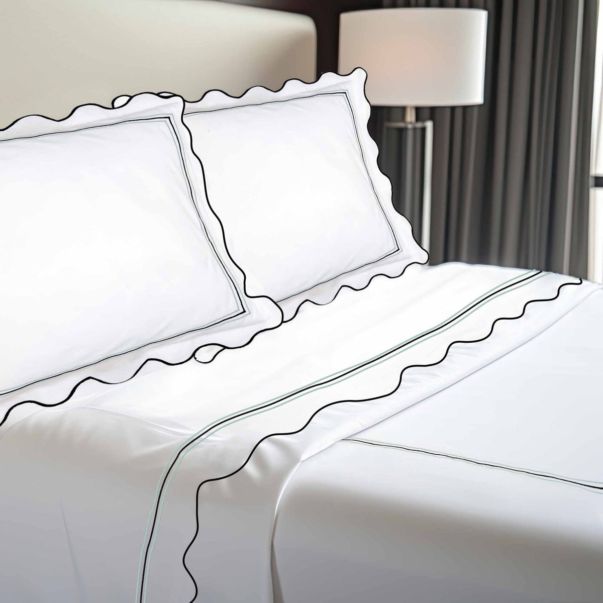 3 Lines and Waves Duvet Cover