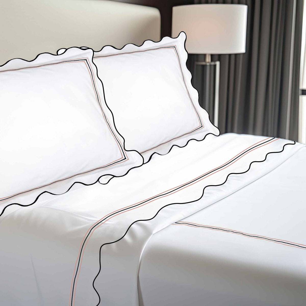 3 Lines and Waves Duvet Cover
